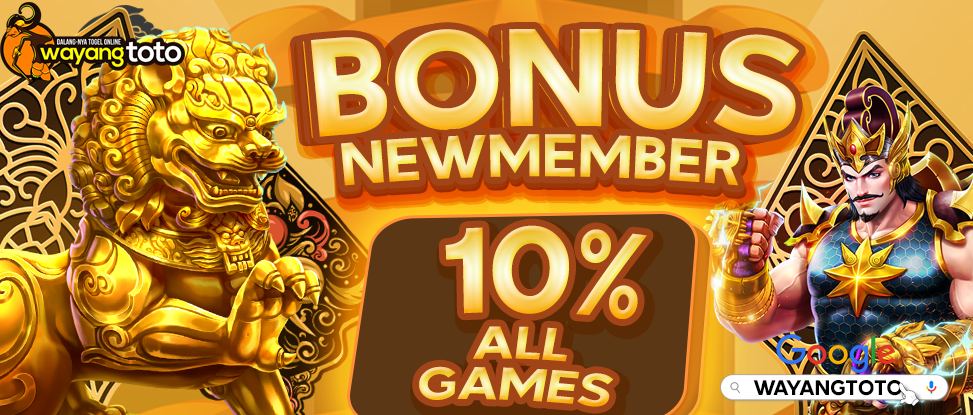 BONUS NEW MEMBER 10%
